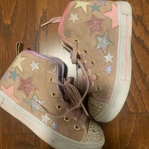 Girls Sketcher Light up Twinkle Toes - USED